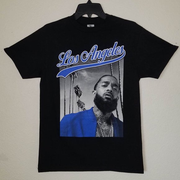 New "Nipsey Hussle" Unisex Silkscreen Adult T-Shirt. Available From Small–3XL. - Picture 1 of 2